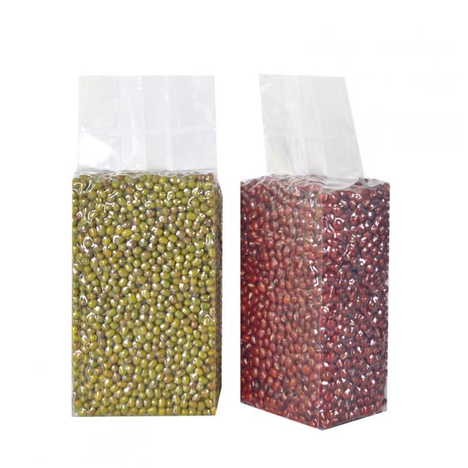 Thùng hút bụi trong suốt tùy chỉnh với các loại in hạt tái chế bề mặt Offset cho sử dụng công nghiệp thực phẩm 1