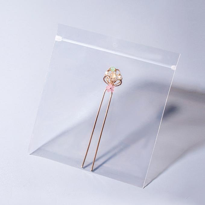 Tùy chỉnh CPE PE Transparent Frosted Plastic Zip Lock Bag Mini Zip Pocket 0