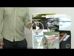 Túi Doypack in tùy chỉnh Nước giải khát Chai hình vòi Nhôm Foil Đứng lên Túi có vòi