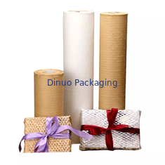 Giấy Kraft tổ ong có thể phân hủy sinh học Woodpulp Đệm bóng tổ ong bảo vệ