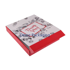 Hộp giấy ngăn kéo máy bay Matt Lamination Hộp quà tặng màu thẻ trắng