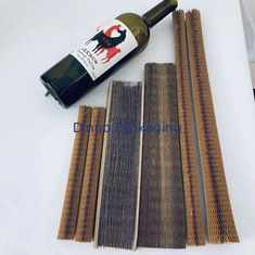 Thân thiện với môi trường thân thiện với môi trường Túi giấy tổ ong Kraft Vỏ chai Đệm bảo vệ