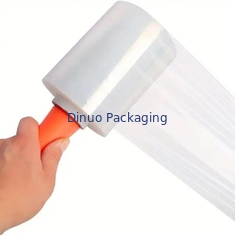 Blue Stretch And Shrink Film Width 20cm / 50cm / 100cm Được thiết kế với tay cầm nhựa
