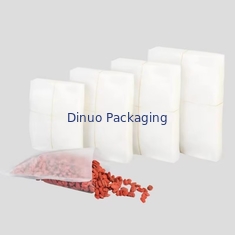 Vacuum Embossed đóng kín túi lưu trữ nhựa Ba mặt đóng kín túi chân không thực phẩm kết cấu túi chân không