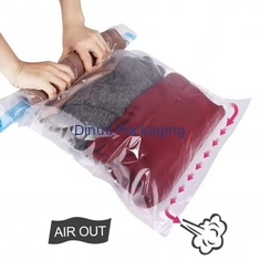 Tay nhấn du lịch túi lưu trữ chân không Cuộn lên túi không gian chân không