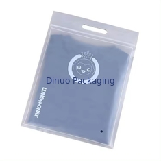 In tùy chỉnh túi nhựa ziplock có thể khóa lại thân thiện với môi trường với tay cầm