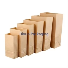 Bao bì túi giấy tùy chỉnh Thẻ giấy Kraft chất lượng thực phẩm tái chế