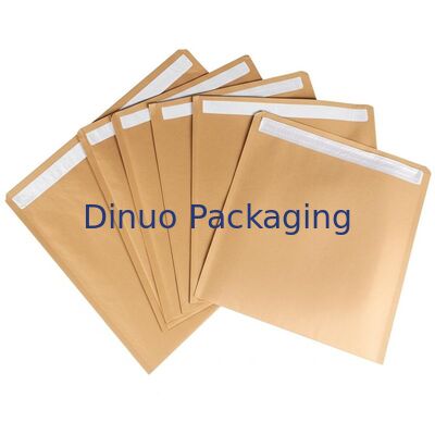 60 đến 180gm Kraft Bubble Mailers bền tự niêm phong túi bọc bọc lý tưởng cho đóng gói an toàn và vận chuyển an toàn