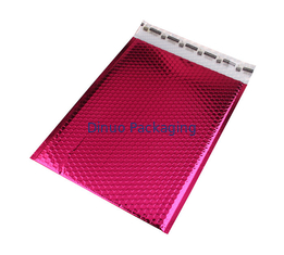 Hộp thư bong bóng màu hồng kim loại chống tĩnh điện, Túi bọc bong bóng 135x210 # -AC