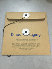 Brown 000 Kraft Bubble Mailers 6x10 Giấy kraft Chuỗi Chuỗi Tie Phong bì