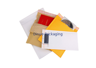 Túi đựng giấy kraft bong bóng có túi màu 8,5 X 14,5 cho gói bưu phẩm / thư / chuyển phát nhanh