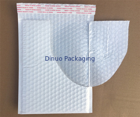 Vận chuyển bền Poly Mailers 360x460 # A3, Bao bì bong bóng trắng
