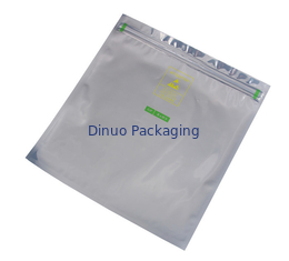 Túi che chắn tĩnh Ziplock, Túi lưu trữ chống tĩnh 2,5 "X 19" # 6