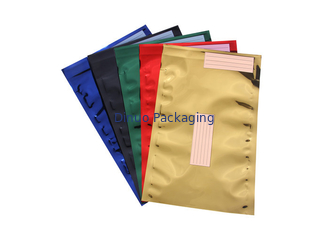 Túi nhôm chống tĩnh đầy màu sắc 8,5 "X12" # 2 Loại thực phẩm có thể phân hủy sinh học