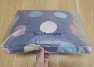 Rõ ràng túi bao bì PVC với nút cho gối và gói phù hợp với bốn mảnh