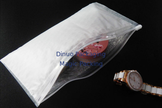 PE trong suốt được độn với túi Zip Zip Trang sức quý giá Du lịch bỏ túi Kích thước tùy chỉnh