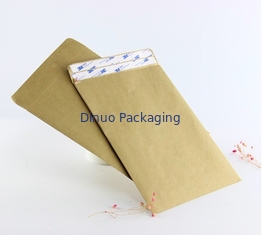 In CMYK Túi đóng gói Kraft Courier 9.5x14.5cm