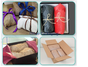 Eco Honeycomb Cushion Paper Padded Mailers ​For Goods Wrap Packaging