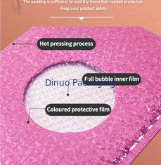 Bưu chính in tùy chỉnh Poly Holographic Bubble Mailers Túi vận chuyển phong bì