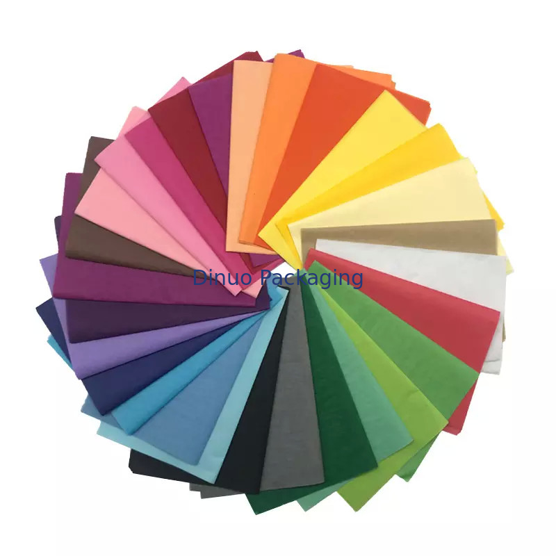 In tùy chỉnh Quà tặng giày màu đỏ vui mừng Giấy gói khăn giấy mỏng 17g để đóng gói