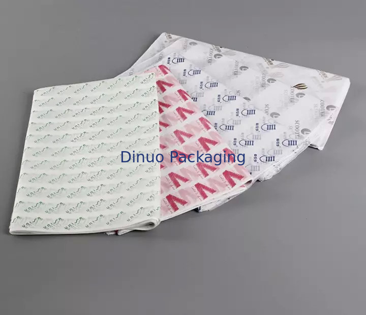 In logo Gói khăn giấy đầy màu sắc cho ngày lễ sinh nhật Quà tặng đám cưới Quần áo