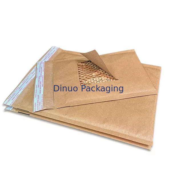 Thẻ giấy Kraft Express Biodegradable Chất chống sốc Thẻ đóng gói vận chuyển