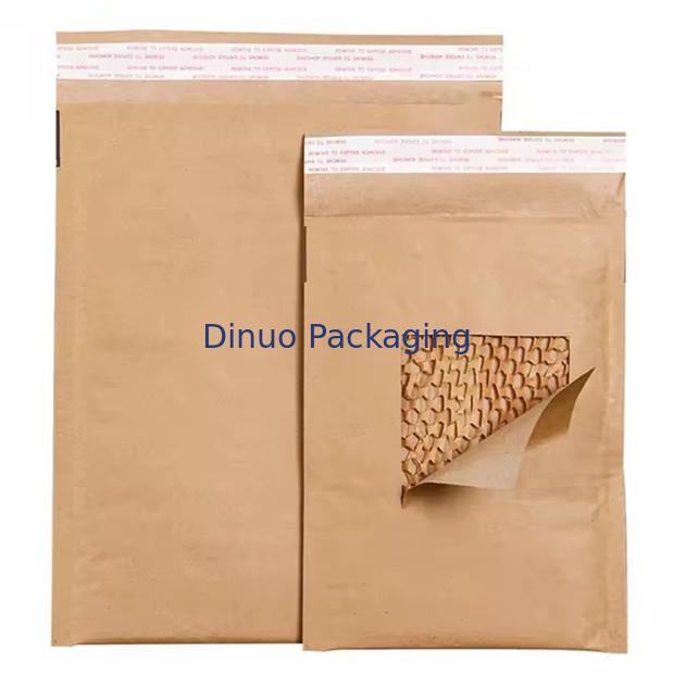 Thẻ giấy Kraft Express Biodegradable Chất chống sốc Thẻ đóng gói vận chuyển