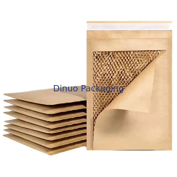 Thẻ giấy Kraft Express Biodegradable Chất chống sốc Thẻ đóng gói vận chuyển