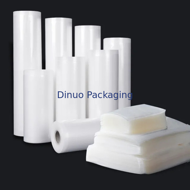 Các kích cỡ khác nhau túi chân không nylon Độ dày 0.06-0.12mm vật liệu nylon / PE