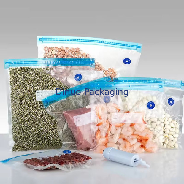 Nói lời tạm biệt với thực phẩm lãng phí với thực phẩm chân không túi niêm phong hàng tái sử dụng