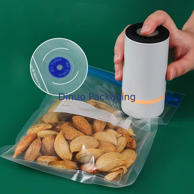Nói lời tạm biệt với thực phẩm lãng phí với thực phẩm chân không túi niêm phong hàng tái sử dụng
