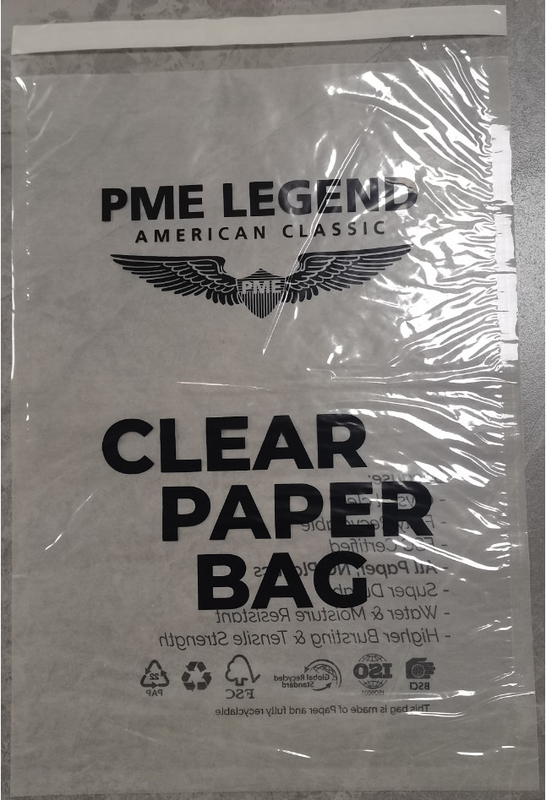 FSC Certified Glassine Paper Envelope Recyclable and Eco-Conscious Choice One Side Semitransparent One Side 100% Transparent