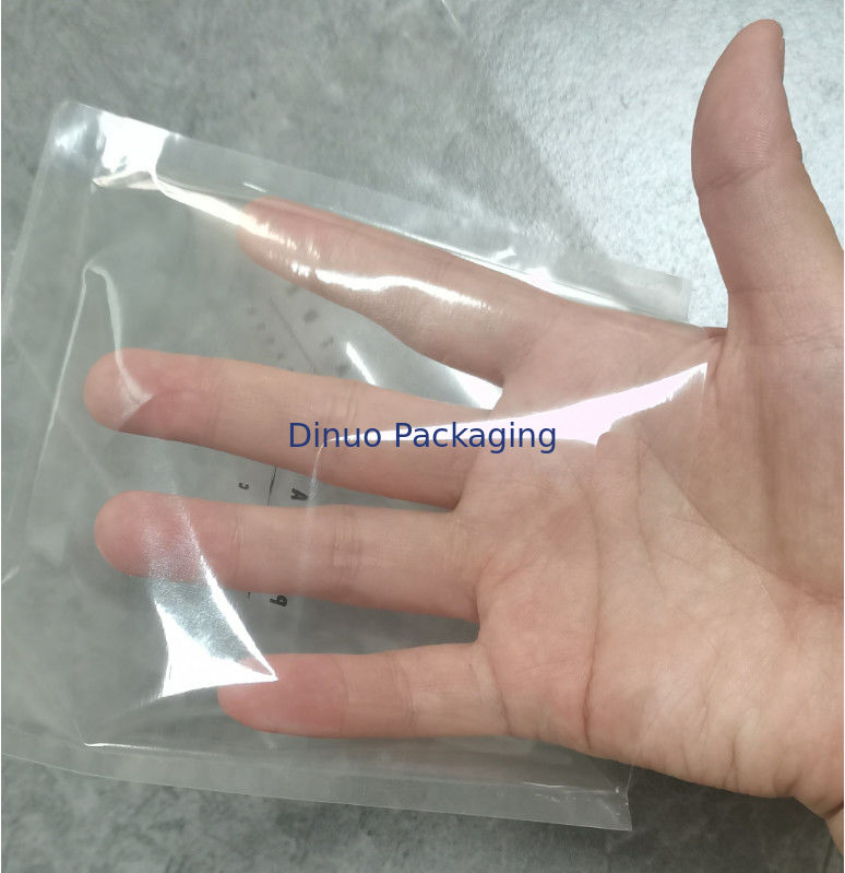 Các túi giấy thủy tinh trong suốt 100% có kết cấu cao Máy cầm cắt đứt được chứng nhận FSC cho bao bì bền vững