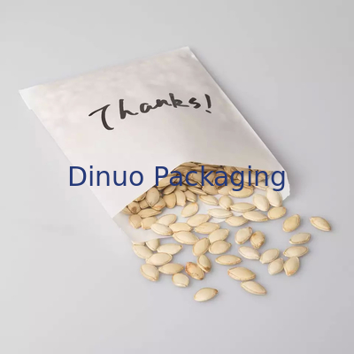 Túi giấy Glassine tùy chỉnh Phong bì bỏng ngô 100% thực phẩm an toàn