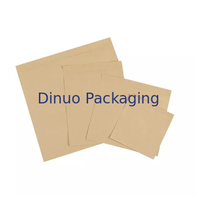 100 Gói Túi Giấy Kraft Phẳng Có Thể Phân Hủy Sinh Học Phong Bì Cho Bánh Sandwich Bỏng Ngô