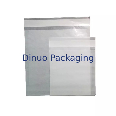 Logo tùy chỉnh Quần áo không thấm nước Đóng dấu Túi giấy Glassine Túi đóng gói màu trắng Phong bì