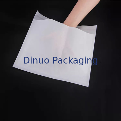 Túi giấy Glassine màu trắng tự nhiên Phong bì Túi thư trong suốt 35gsm 40gsm
