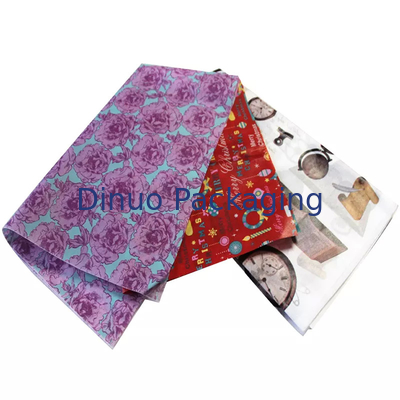 Giấy gói khăn giấy có thương hiệu tươi sáng màu cho hộp đựng giày