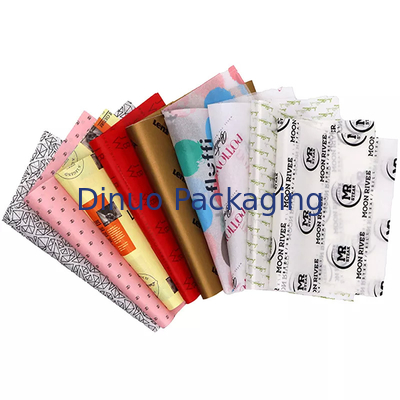 Giấy gói khăn giấy có thương hiệu tươi sáng màu cho hộp đựng giày