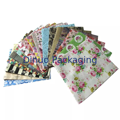 Polka Dot Gingham Double Color Nền Khăn Giấy Bọc Cho Hộp Giày Sơn Móng Tay