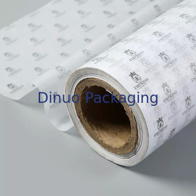 Giấy gói kim loại màu trắng và vàng có thương hiệu dành cho túi xách / trang sức nữ