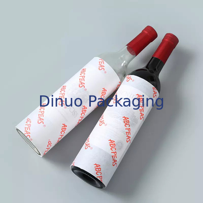 Logo màu cam Khăn giấy in được cá nhân hóa Gói cho hoa cưới Garland Quà tặng trên khuôn mặt