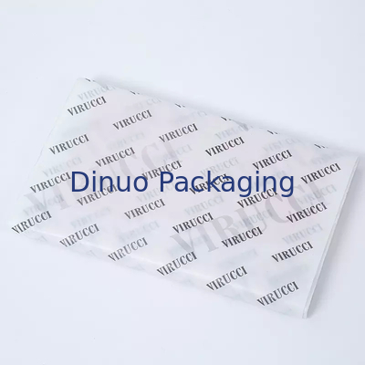 Logo màu đen tùy chỉnh Cuộn giấy tái chế màu trắng cho quà tặng giày