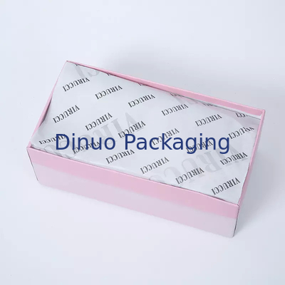 Giấy gói giấy trắng thân thiện với môi trường Bao bì quà tặng có thể phân hủy cho quần áo giày