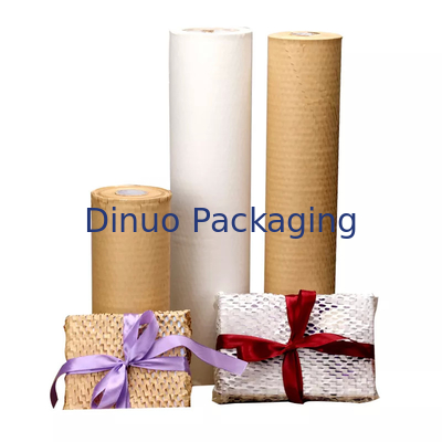 Giấy Kraft tổ ong có thể phân hủy sinh học Woodpulp Đệm bóng tổ ong bảo vệ