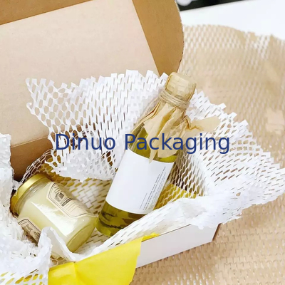 Đệm đệm bảo vệ có thể phân hủy sinh học Làm đầy đệm Bao bì cuộn giấy gói tổ ong