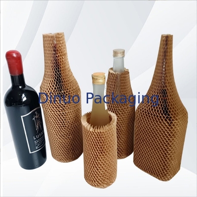 Craft Kraft Honeycomb Wrapping Paper Mesh Set Chai thủy tinh mỹ phẩm Đóng gói Chống sốc