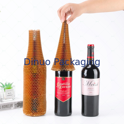 Tổ ong đệm giấy tay áo rượu Bao bì cuộn bảo vệ bao bì