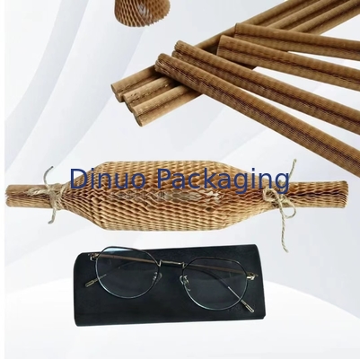Giấy gói tổ ong có thể tái chế Vỏ bảo vệ Vỏ lưới giấy Kraft có thể phân hủy sinh học
