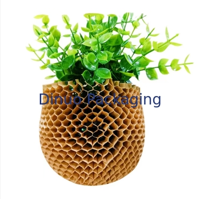 Giấy gói tổ ong có thể phân hủy có thể phân hủy cho bao bì mỹ phẩm chai thủy tinh